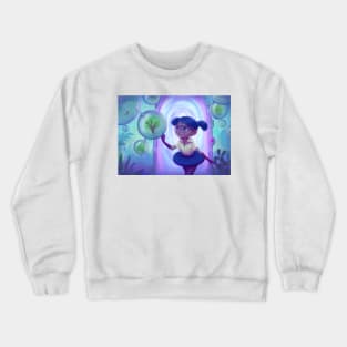 Futuristic Greenhouse Crewneck Sweatshirt